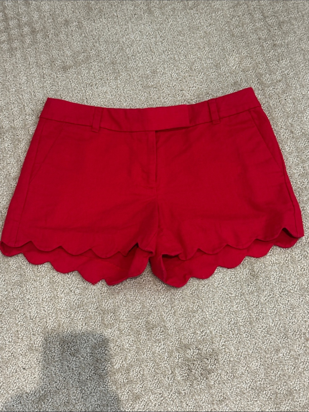 J. Crew scalloped shorts